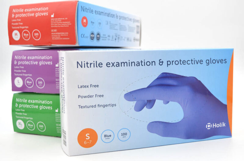 nitrile glove box