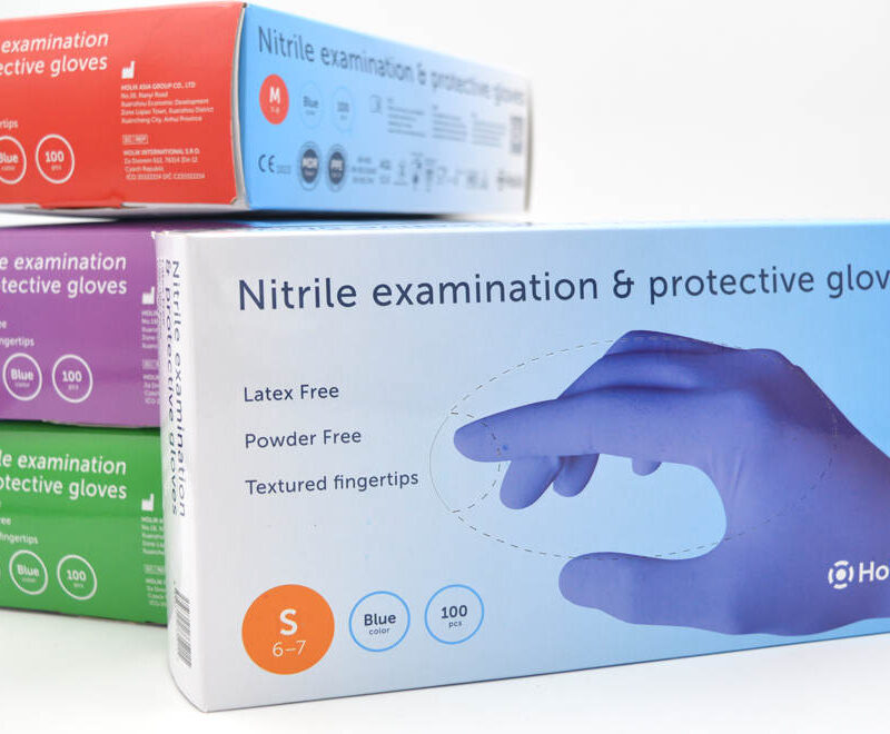 nitrile glove box